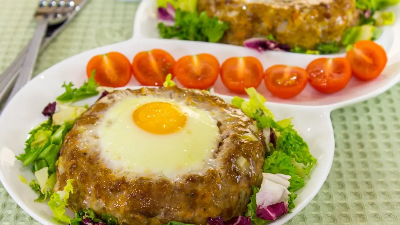 Мясные «гнездышки» из фарша - рецепт с фото