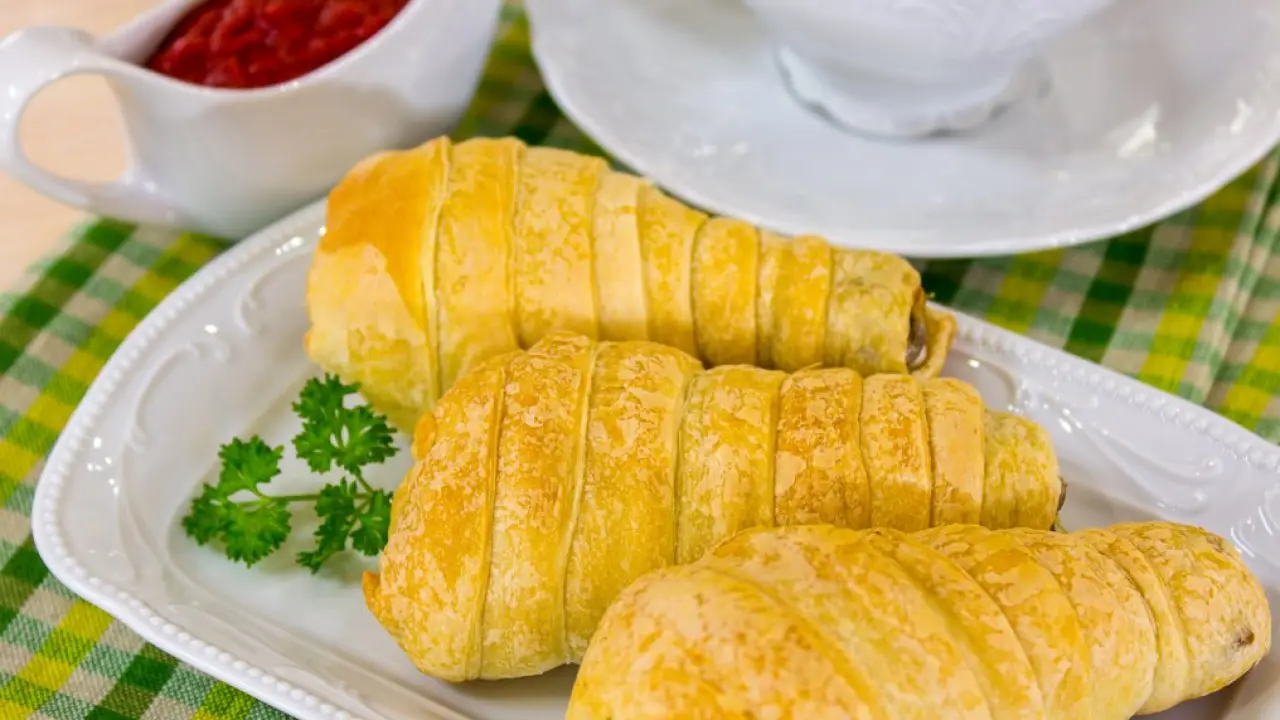 Голени куриные в тесте слоеном - рецепт с фото